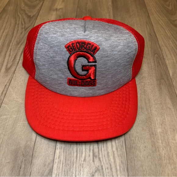 Vintage Snapback Youngan Georgia Bulldogs Hat - Picture 1 of 5